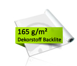 165g Dekorstoff Backlite